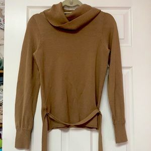 Brown light J CREW sweater